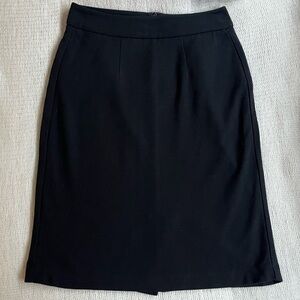 Classic Black Pencil Skirt